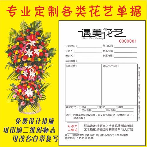花坊經(jīng)營必備 詳解鮮花店簽收單、送貨單與銷售訂單單據(jù)管理